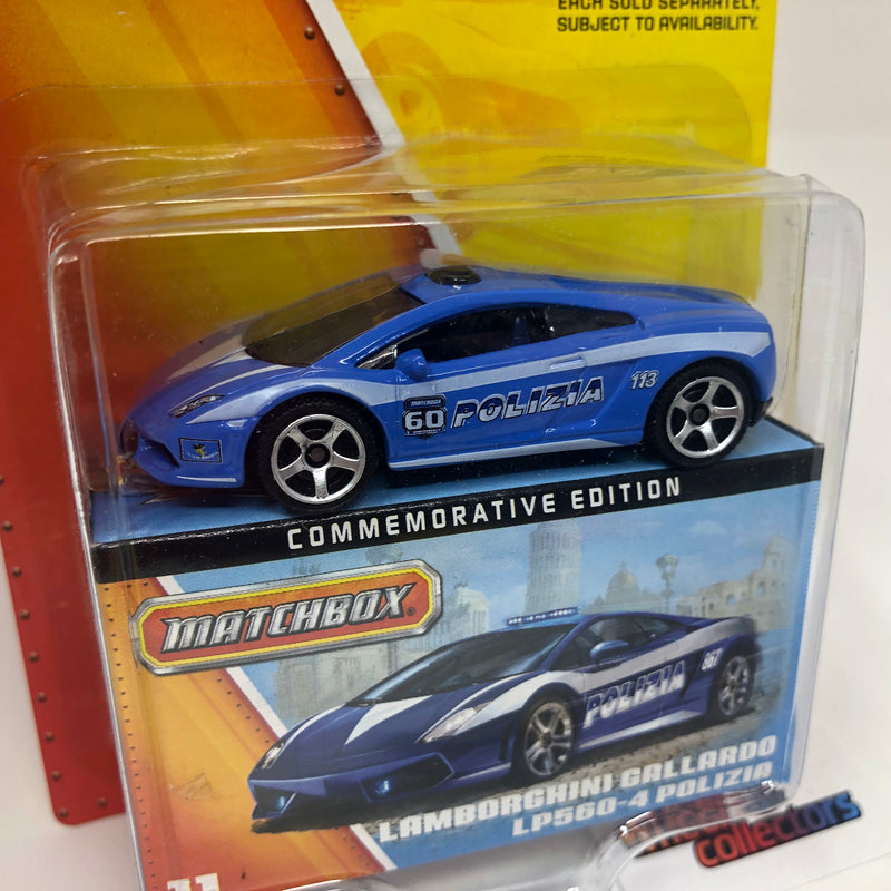 Lamborghini Gallardo LP560-4 Polizia * Matchbox 60th Anniverary