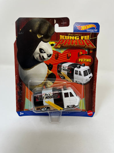 Po Ping Kung FU Panda * NEW!! 2024 Hot Wheels Character Cars Case Q Release