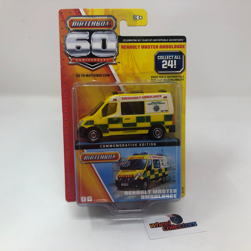 Renault Master Ambulance * Matchbox 60th Anniverary