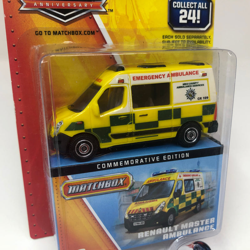 Renault Master Ambulance * Matchbox 60th Anniverary