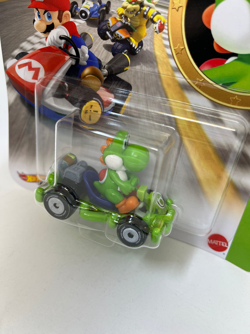 Yoshi Pipe Frame Kart * 2024 Hot Wheels MARIO KART Nintendo Case G Release