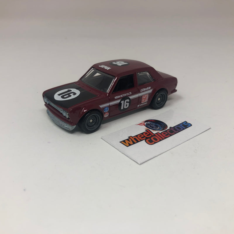 Datsun Bluebird 510 Track Day * Hot Wheels 1:64 scale Loose Diecast