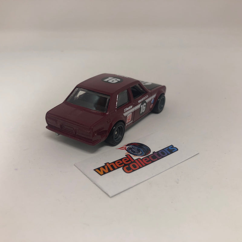 Datsun Bluebird 510 Track Day * Hot Wheels 1:64 scale Loose Diecast