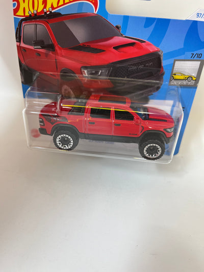 SHORT CARD * '23 Ram 1500 #97 * RED * 2024 Hot Wheels Basic Case E