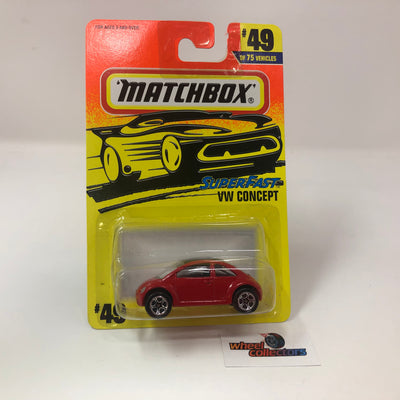 Volkswagen Beetle Concept #49 * Matchbox Superfast Series