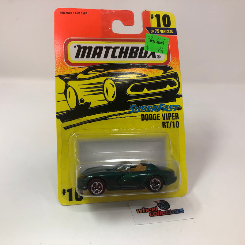 Matchbox dodge best sale viper rt 10