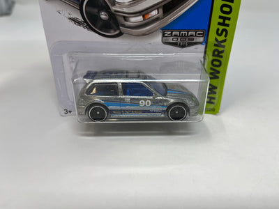 '90 Honda Civic EF * Zamac * 2015 Hot Wheels basic