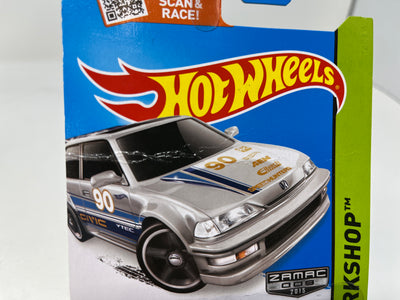 '90 Honda Civic EF * Zamac * 2015 Hot Wheels basic