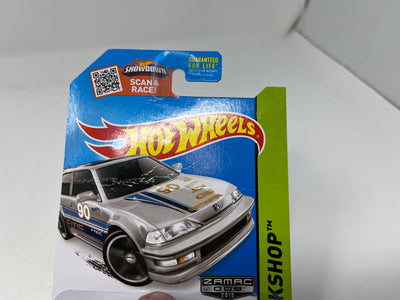 '90 Honda Civic EF * Zamac * 2015 Hot Wheels basic