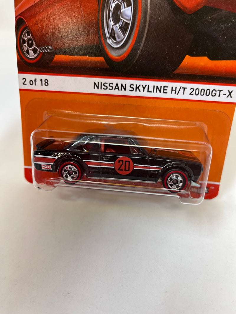 Nissan Skyline H/T 2000GT-X * Black * Hot Wheels Heritage Redline