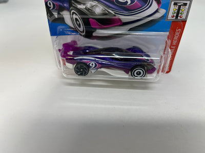 Celero GT #231 * Purple * 2024 Hot Wheels Case N Short Card