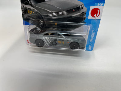 Nissan Skyline GT-R #96 Godzilla * Grey * 2024 Hot Wheels Case N Short Card