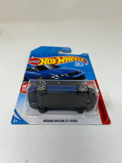 Nissan Skyline GT-R R33 #46 * BLUE * 2018 Hot Wheels USA Card