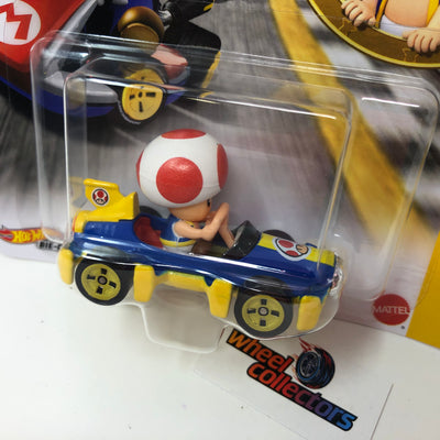 Toad Mach 8 * 2023 Hot Wheels MARIO KART Nintendo Case F Release