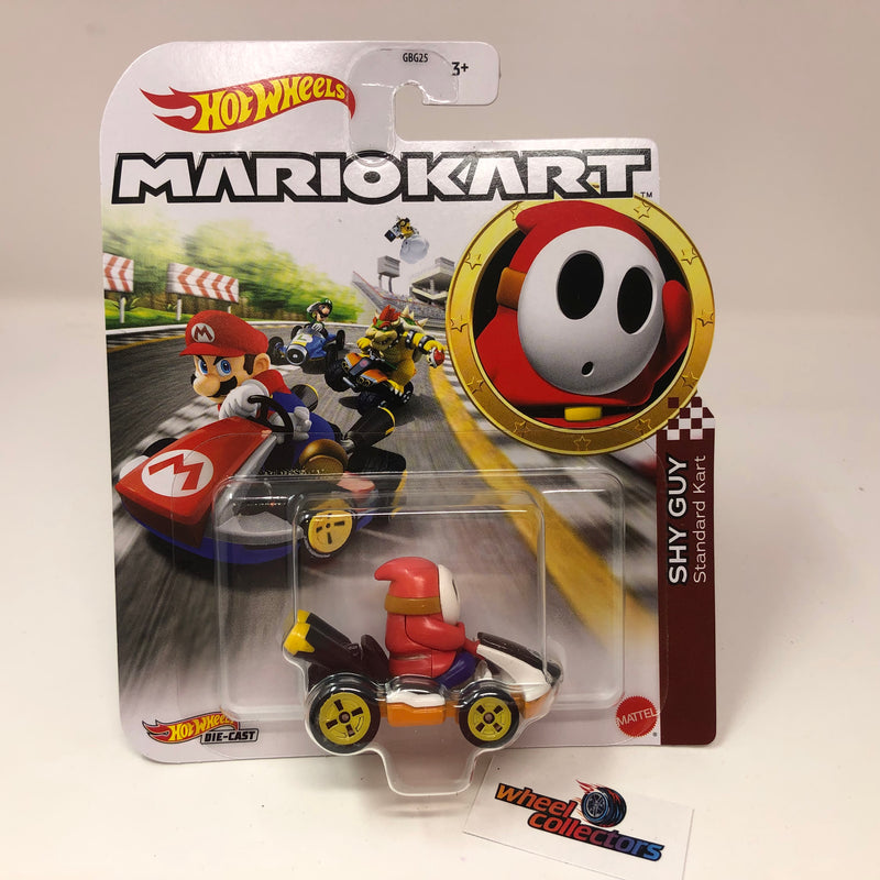 Shy Guy Standard Kart * 2023 Hot Wheels MARIO KART Nintendo Case F Release