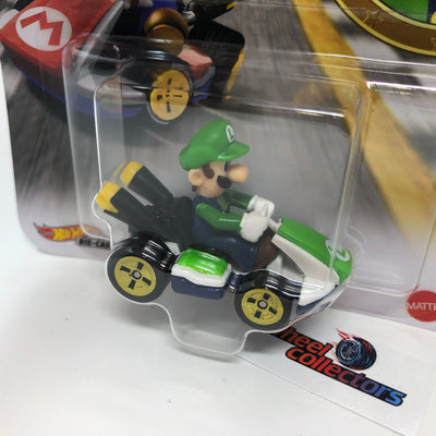 Luigi Standard Kart * 2023 Hot Wheels MARIO KART Nintendo Case F Release