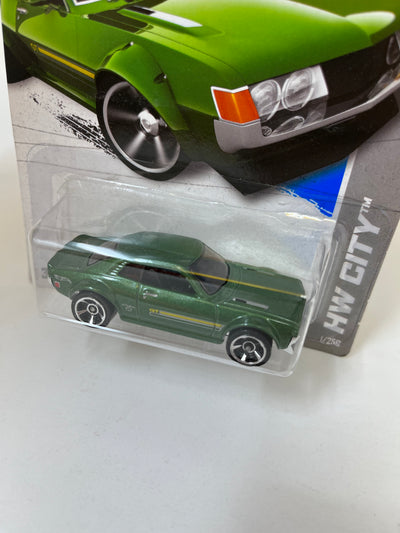 '70 Toyota Celica #1 * Green * 2013 Hot Wheels Basic International