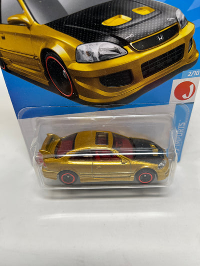 Honda Civic Si #45 * GOLD * 2024 Hot Wheels