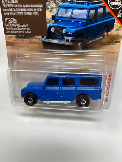 '65 Land Rover GEN II * Blue * Matchbox Basic