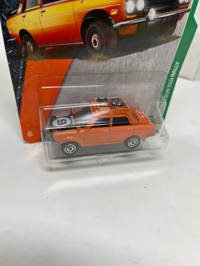 '70 Datsun 510 Rally * Orange * Matchbox Basic