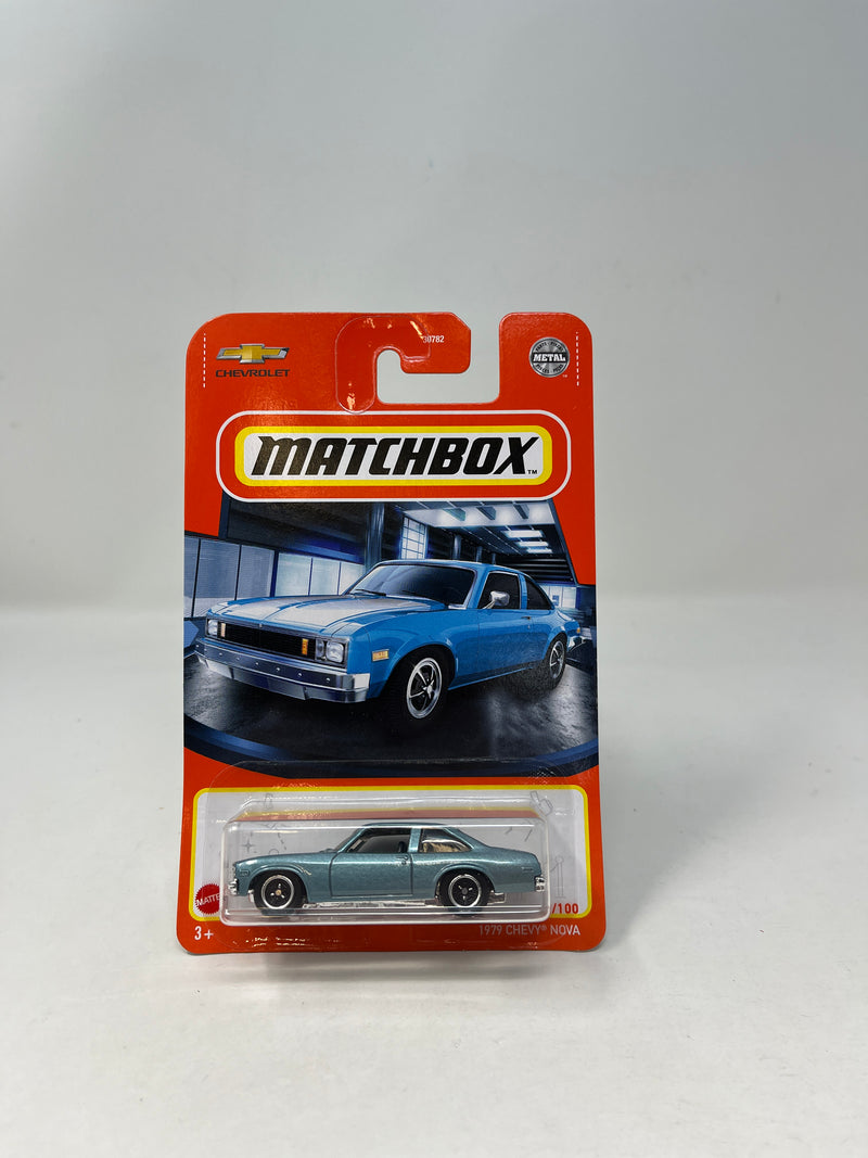 1979 Chevy Nova * Blue * Matchbox Basic