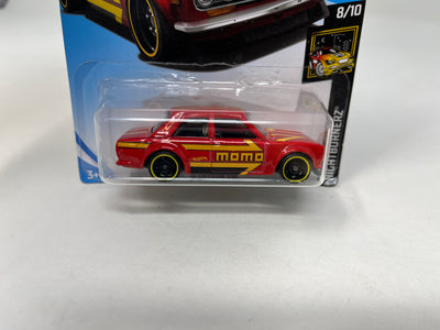 '71 Datsun 510 #97 Momo * 2019 Hot Wheels * RED