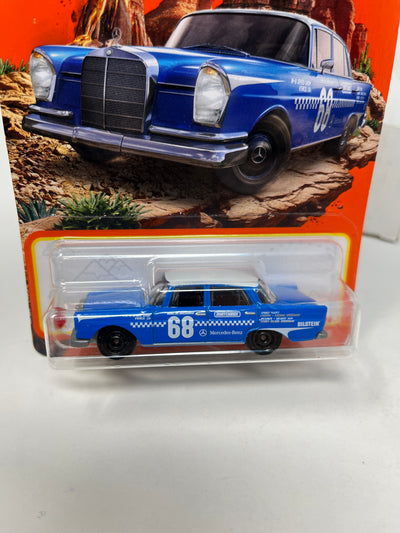 '62 mercedes-Benz 220 SE * Blue * Matchbox Basic