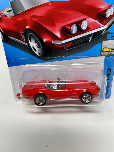 '72 Stingray Convertible #47 * RED * 2024 Hot Wheels