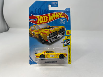 '68 Mercury Cougar * 2018 Hot Wheels * Kmart Yellow