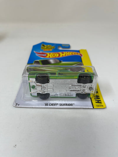 '83 Chevy Silverado #136 * Green Kmart * 2014 Hot Wheels