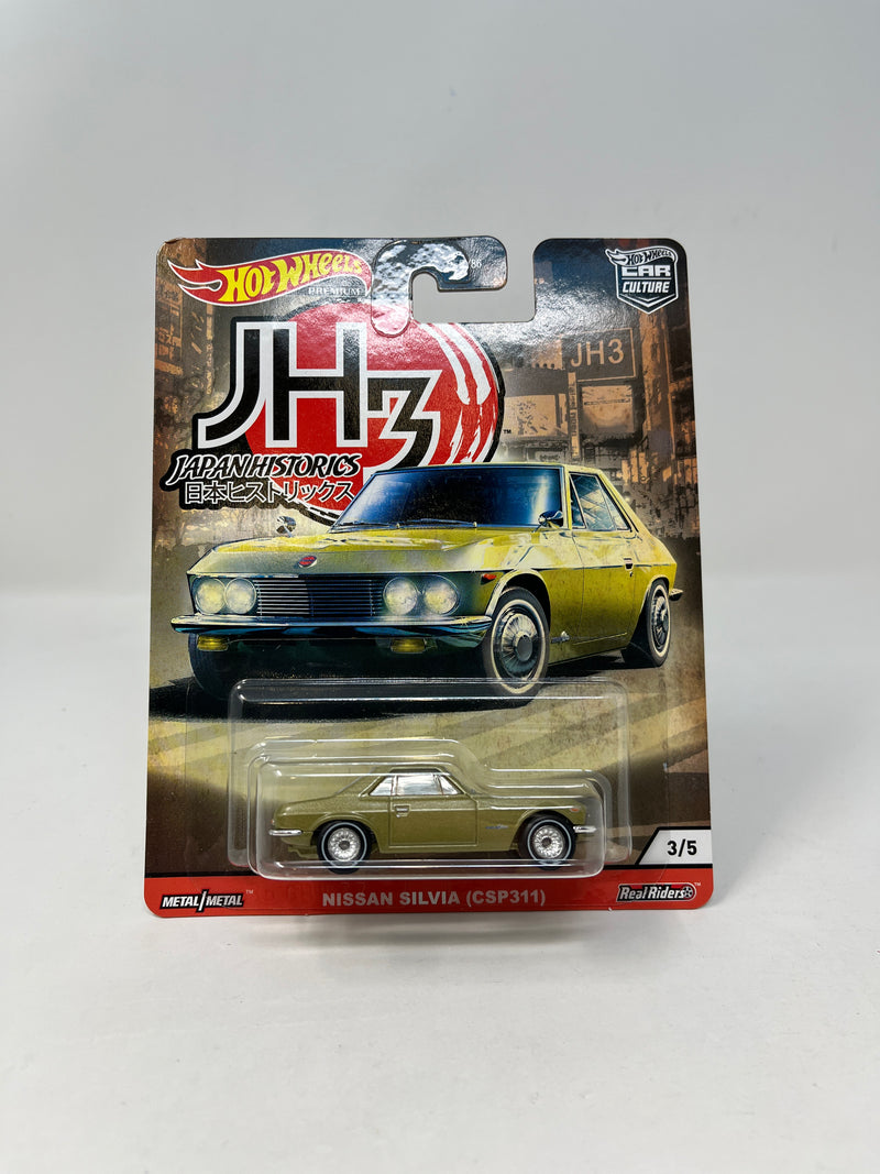 Nissan Silvia CSP311 * Green * Hot Wheels Japan Historics 3 Car Culture