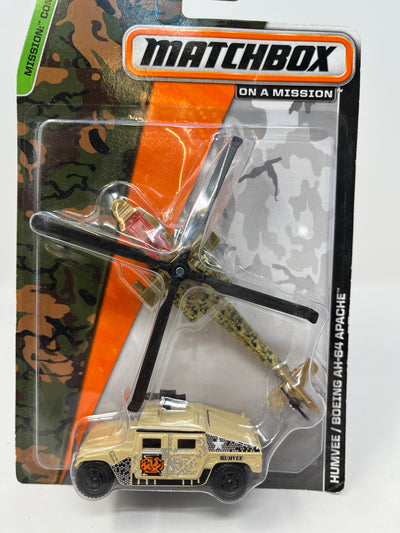 Humvee / Boeing AH-64 Apache * Matchbox On a Mission