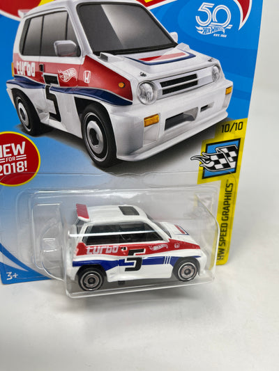 '85 Honda City Turbo II * White * 2017 Hot Wheels