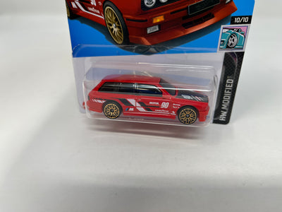 BMW M3 Wagon #138 * RED * 2024 Hot Wheels Case P