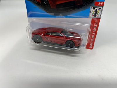 '16 Bugatti Chiron #201 * RED * 2024 Hot Wheels Case N