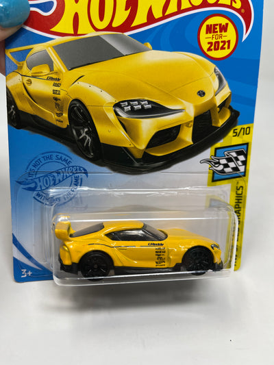 '20 Toyota Supra #178 * YELLOW * 2021 Hot Wheels