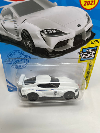 '20 Toyota Supra #178 * WHITE * 2021 Hot Wheels