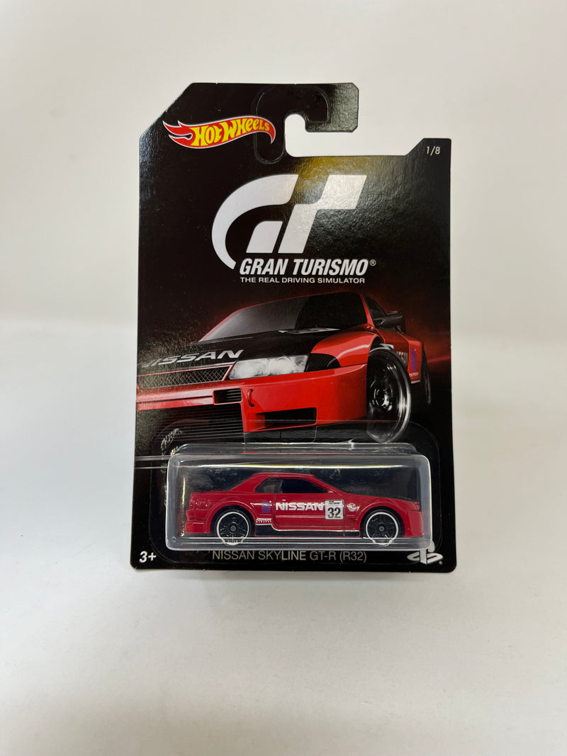 Nissan Skyline GT-R R32 * Red * Hot Wheels Gran Turismo