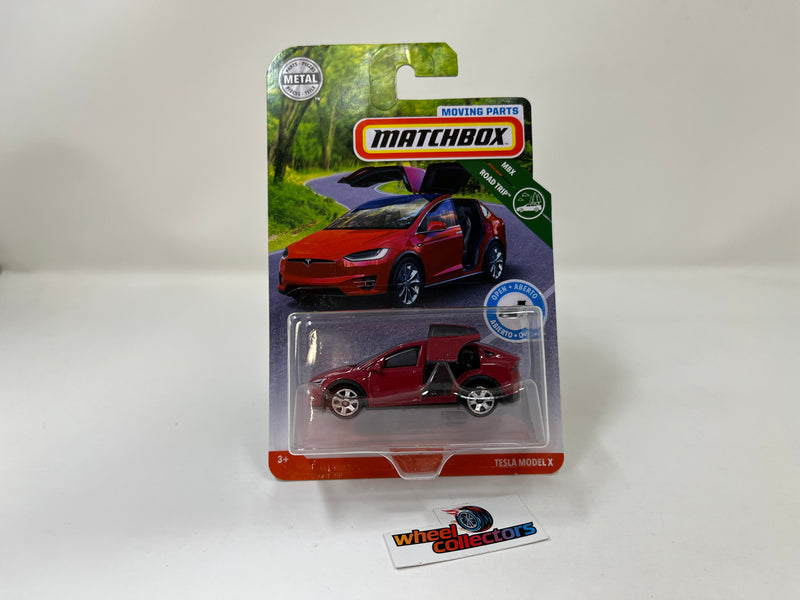 Tesla Model X * RED * Matchbox Moving Parts