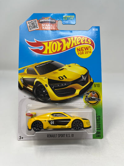 Renault Sport RS 01 #79 * 2016 Hot Wheels * Yellow