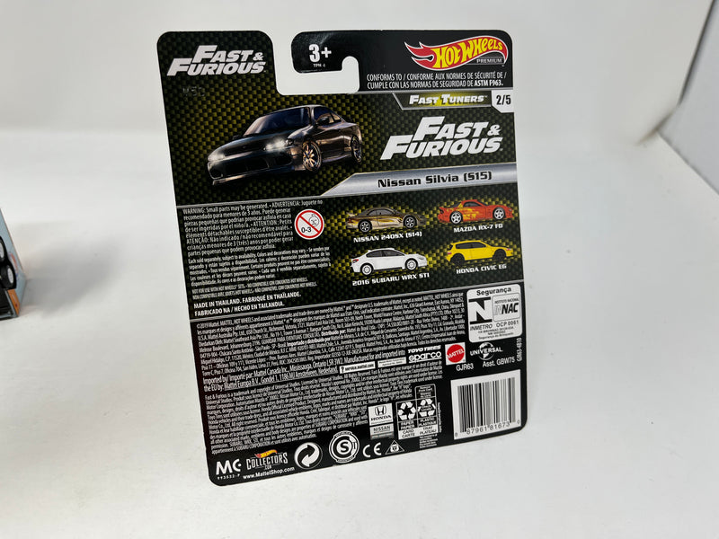 Nissan Silvia S15 * Grey * Hot Wheels Fast & Furious Fast Tuners