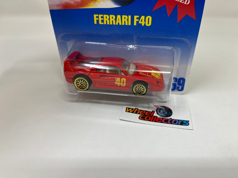 Ferrari F40 w/ UH Gold Rims 