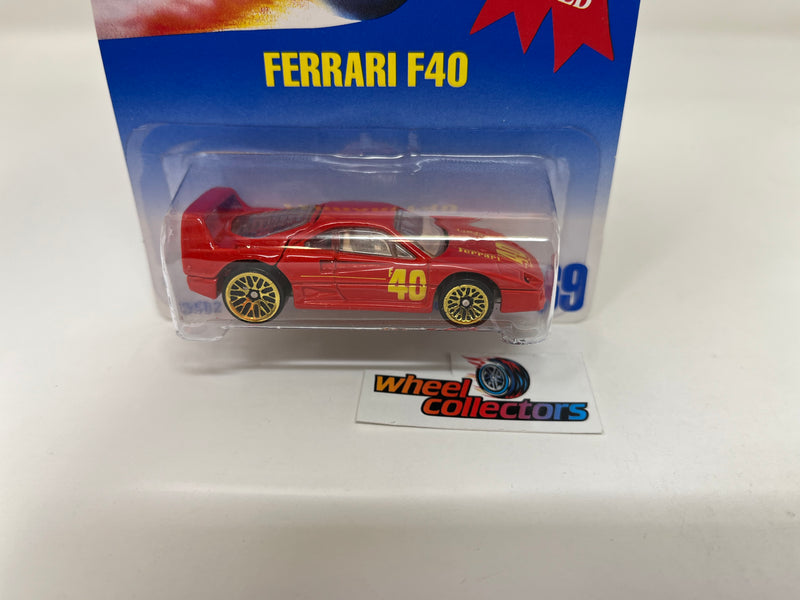 Ferrari F40 w/ UH Gold Rims 
