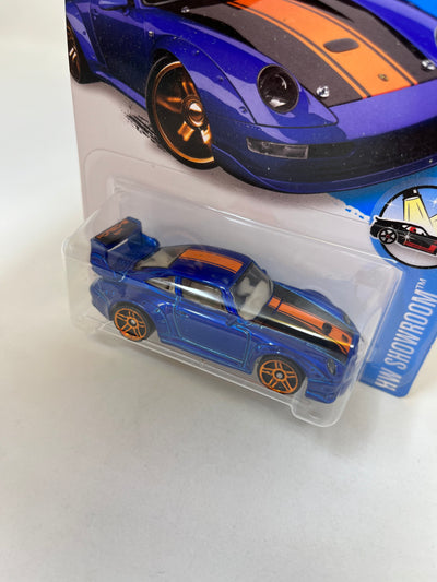 Porsche 993 GT2 #114 * Blue * 2016 Hot Wheels