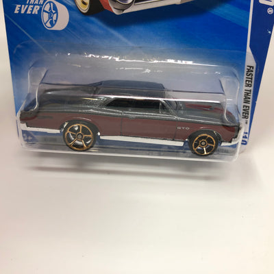 '67 Pontiac GTO #134 * w/ FTE Rims * 2010 Hot Wheels