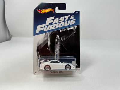 Brian's '94 Toyota Supra * White * Hot Wheels Fast & Furious