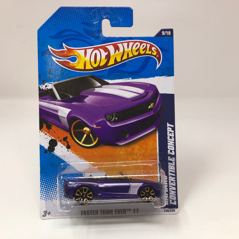Chevy Camaro Convertible Concept * Purple * 2011 Hot Wheels