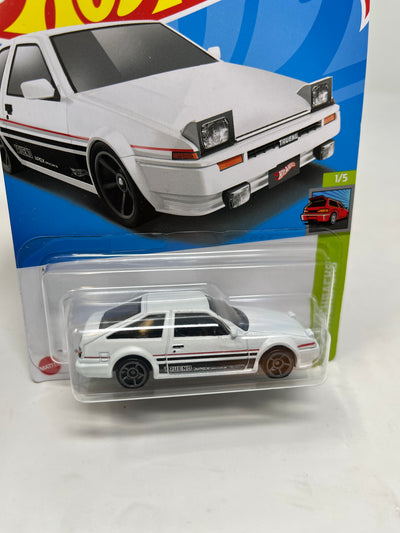 Toyota AE86 Sprinter Trueno #17 * 2022 Hot Wheels * White