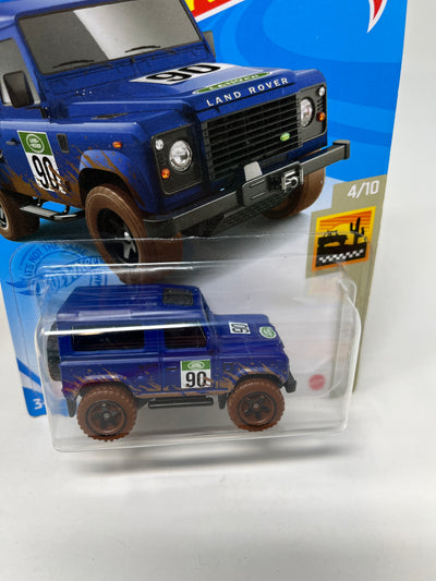 Land Rover Defender 90 #32 * 2021 Hot Wheels * PURPLE