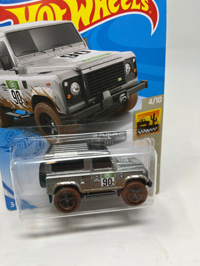 Land Rover Defender 90 #32 * 2021 Hot Wheels * Walmart ZAMAC